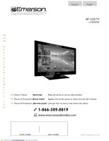 Funai Emerson LC401EM2 TV Operating Manual